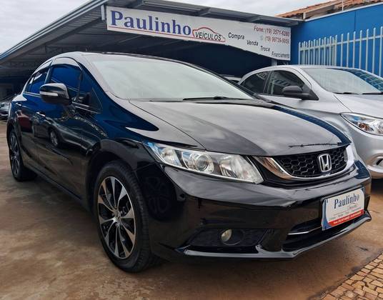 HONDA CIVIC 2.0 LXR 16V FLEX 4P AUTOMÁTICO